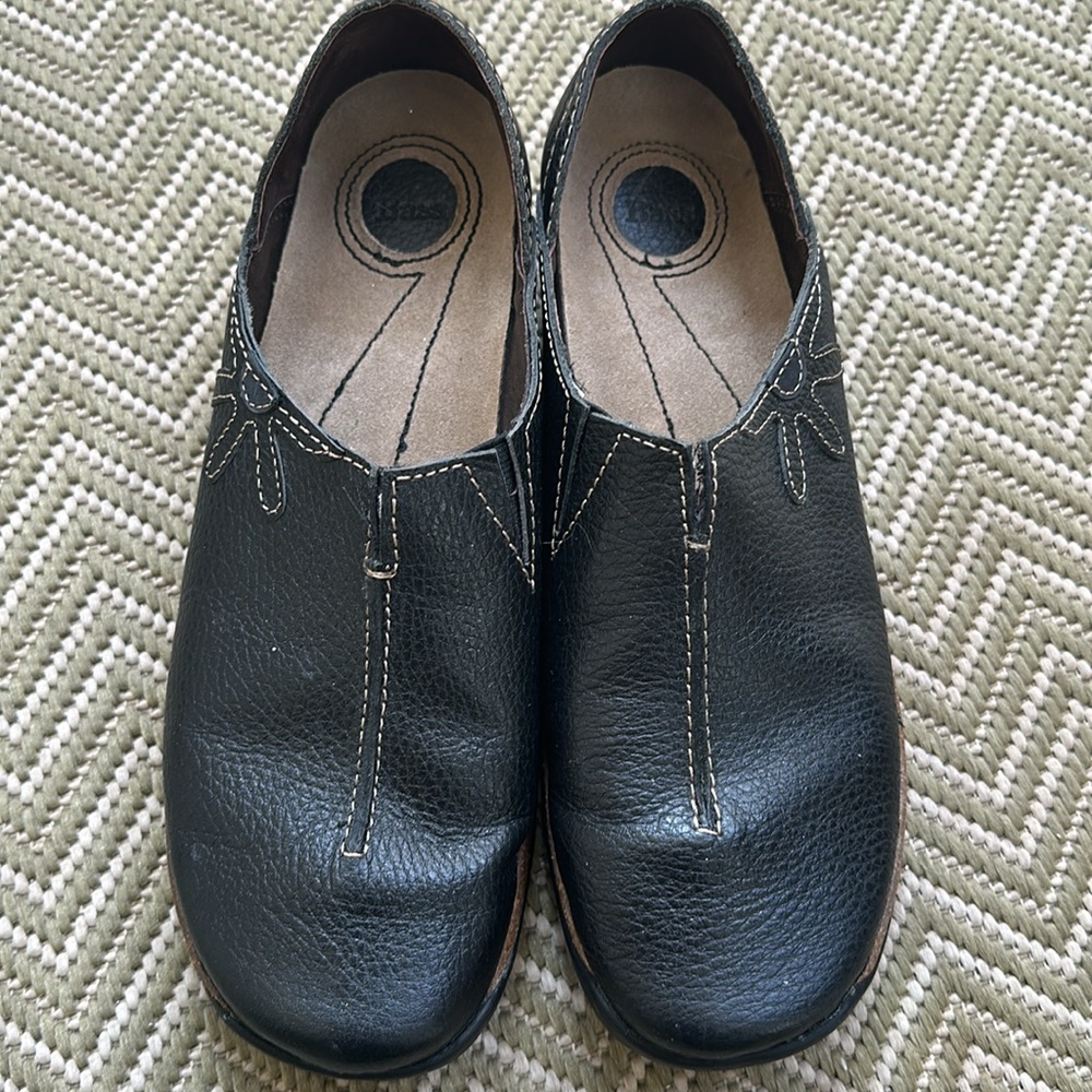 Bass 9 Go-to-Comfort EUC LIKE NEW Colton Leather Loafers  Black / Dark Brown..? - Picture 3 of 9